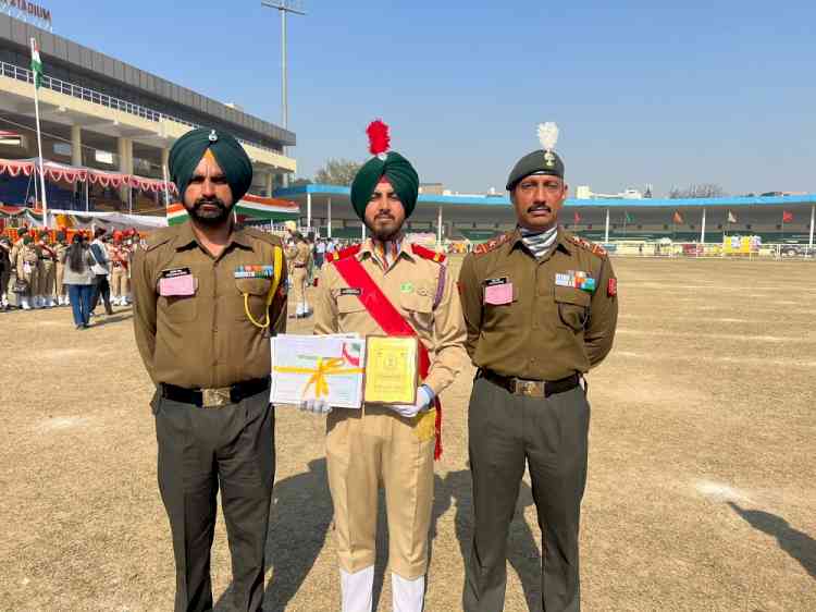 CT Group Student, Sargent Lakhwinder Singh, Commands Republic Day Parade as 2nd Commander
