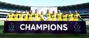 Alyssa Healy leads Australia to third consecutive ICC Women's Championship title