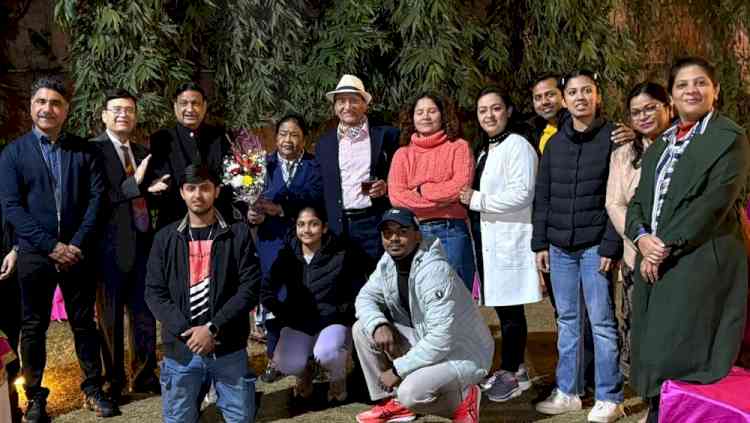 शहर के टीटी खिलाड़ियों ने मनाया वार्षिक टेबल टेनिस उत्सव