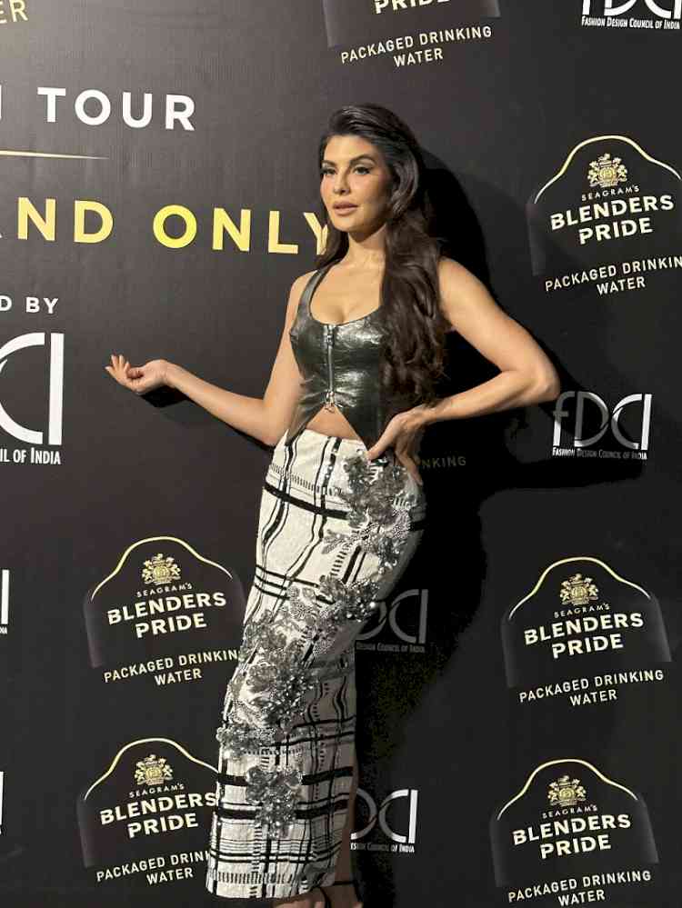 Fashion Meets Glamour in Chandigarh as Jacqueline Fernandez Stuns as Showstopper 