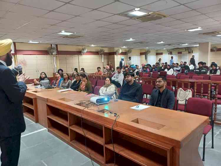 Lecture on the topic 'Ethical and transparent AI law in India: Navigating responsibility in the digital age'