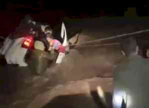 Two missing, 7 rescued after vehicle falls into river in J&K’s Poonch
