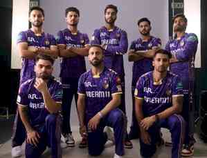 KKR unveil three-star jersey for IPL 2025 season