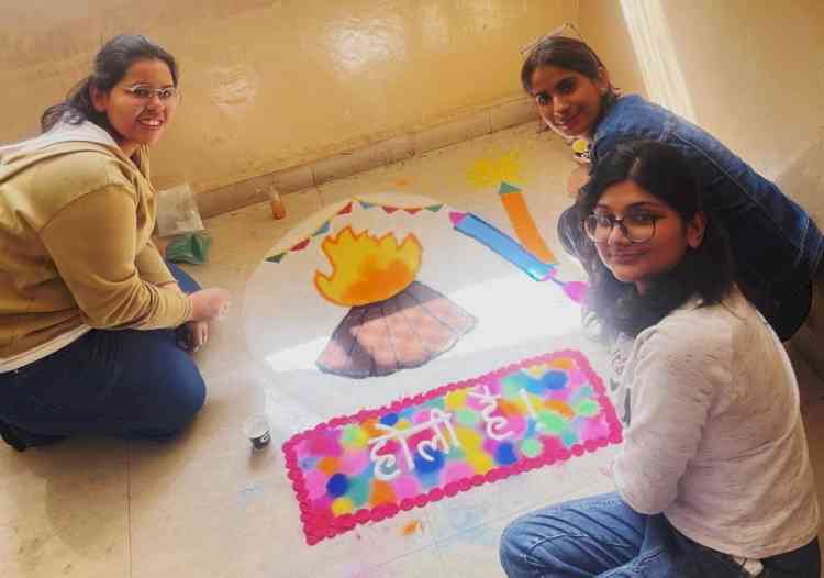 Students express creativity and expression through colour