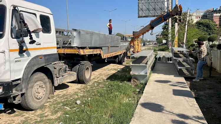 Bridge Construction Gains Further Momentum: Second Prefab Structure Arrives in Ludhiana