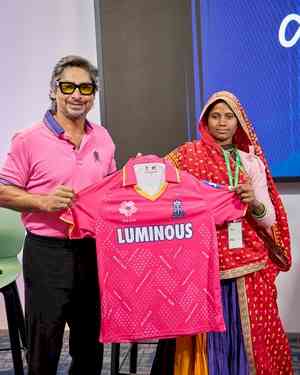 Rajasthan Royals launch 'Pink Promise' jersey on International Women's Day