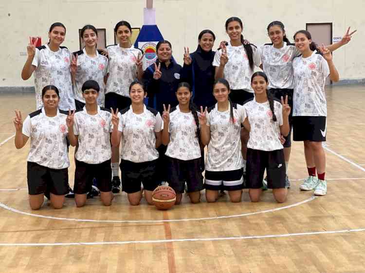 Panjab University Women’s Basketball Team Creates History with All India Bronze Medal