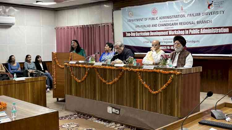 Curriculum Development Workshop in Public Administration concludes 