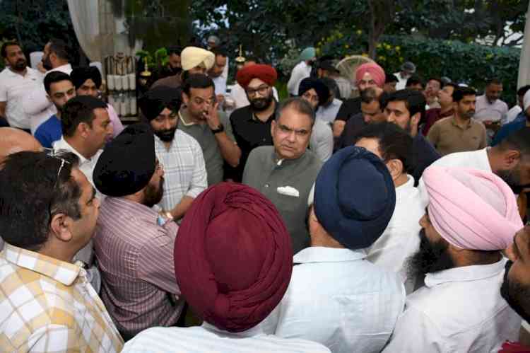 MP Arora reaffirmed his commitment to transforming Ludhiana into a model city