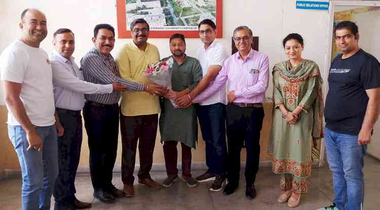 प्रो. आशीष दहिया निदेशक जनसंपर्क और डा. नवीन कुमार उप निदेशक जनसंपर्क बने