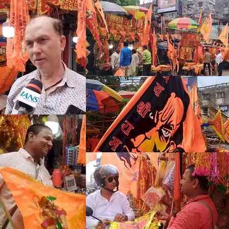 West Bengal: Preparations for Ram Navami in full swing in Howrah