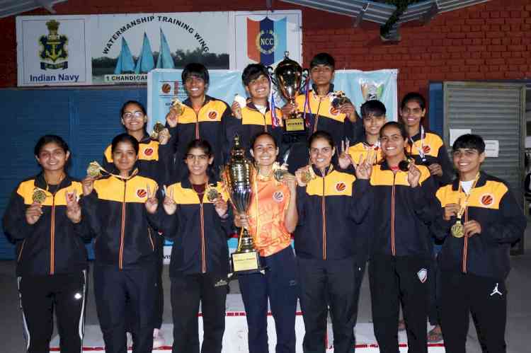 LPU Bagged Overall Champion’s Trophy in AIU Inter-University Rowing Championship