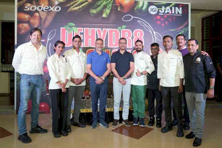 JAIN (Deemed-to-be University) Fire and Combustion Research Center & Sodexo collaborates to commercially produce Dehydrated Fruits and Vegetables “Dehydr8 & Sus10”