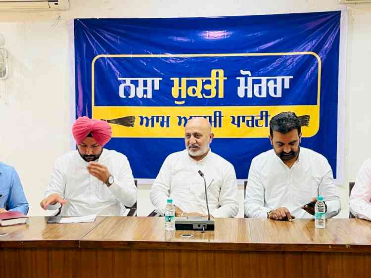 Nasha Mukti Morcha to launch statewide door-to-door campaign under Yudh Nashya Viruddh from May: Baltej Pannu