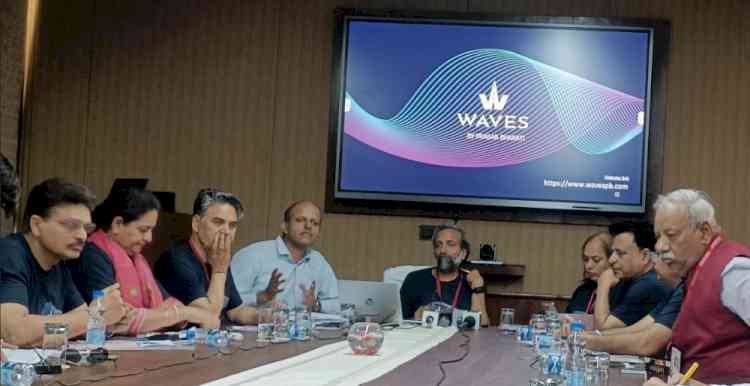 Prasar Bharati Hosts Press Meet on Waves OTT in Chandigarh