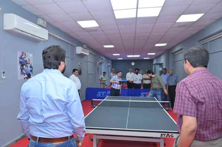 IOL Chemicals & Pharmaceuticals Ltd. Inaugurates Recreation Table Tennis Room at CICU