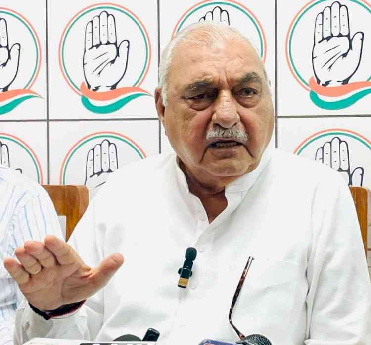 Former CM Hooda calls the Punjab government's action of stopping Haryana's water as unconstitutional, unethical and inhuman