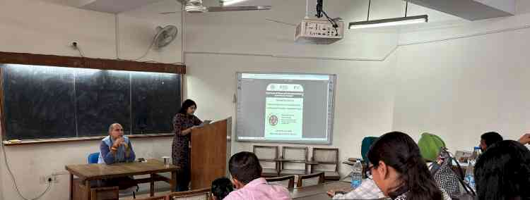 Special Lecture on “Career Prospects in LIS: Successful Stories” and “LIS Research & Education- Ranganathan’s Legacy”