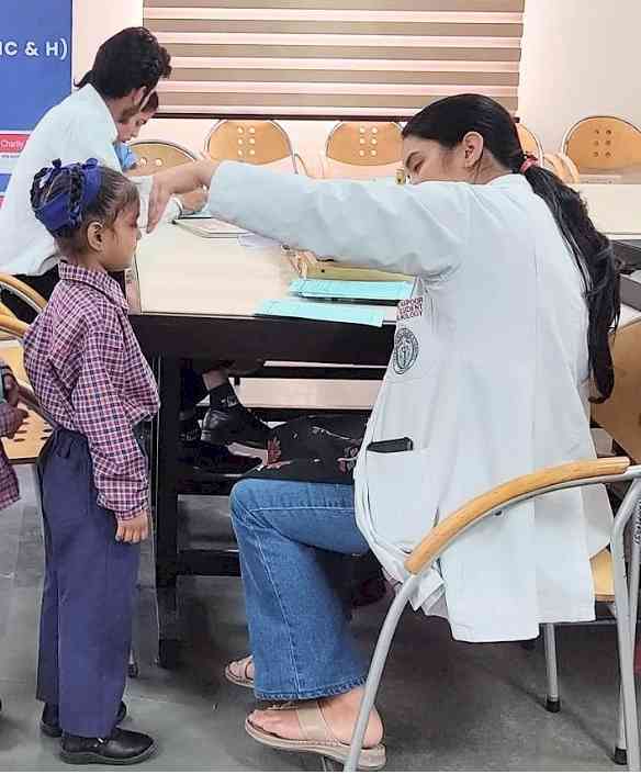 Free Eye Check-up Camp at Horizon School Of Excellence