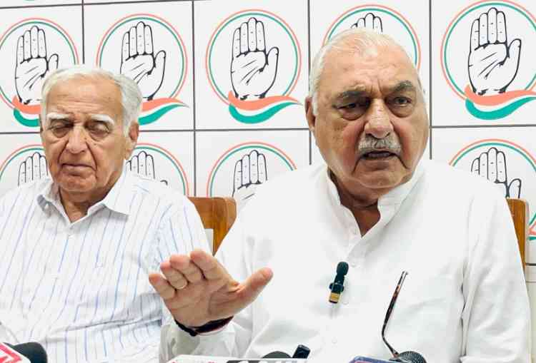 पूर्व सीएम हुड्डा ने पंजाब सरकार द्वारा हरियाणा का पानी रोकने को असंवैधानिक, अनैतिक और अमानवीय करार दिया
