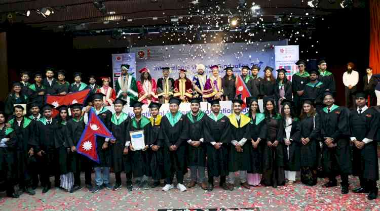 LPU International students from 40+ Countries Embarked on New Journeys at International Students Graduation Day