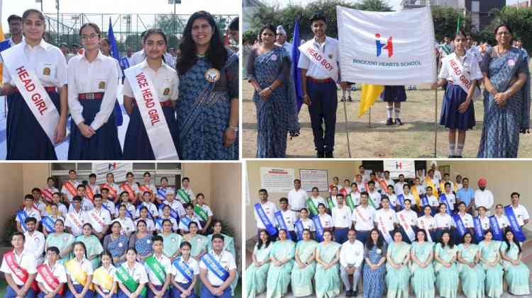 Innocent Hearts School Hosts Investiture Ceremony 2025-26 to Celebrate Leadership and Responsibility