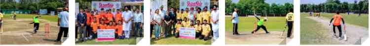 Nitin Shines in “Cricket Beyond Sight” Tournament at YPS, Mohali