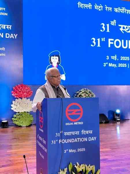 Adding cargo compartments to metro trains will boost business efficiency: Manohar Lal