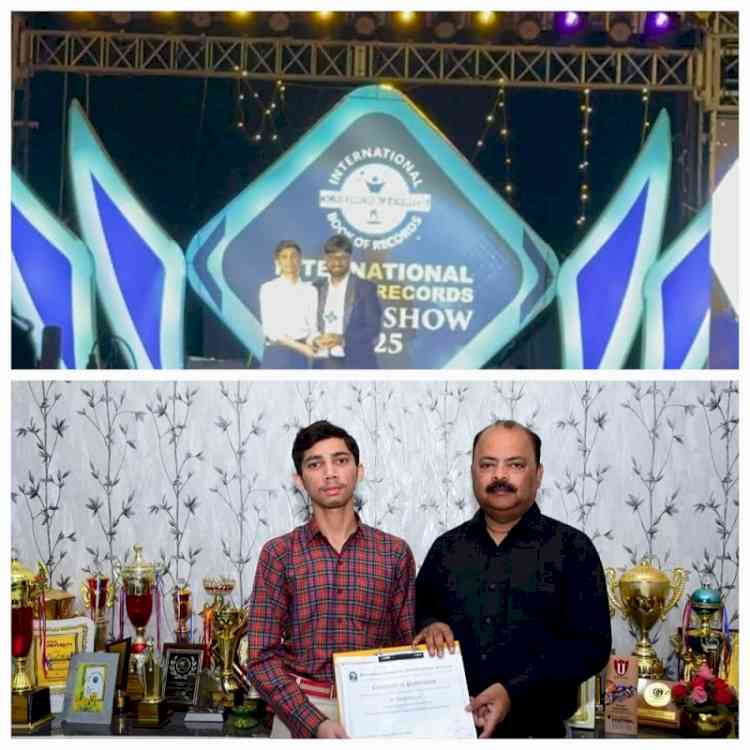 DRV DAV Centenary Public School announced exceptional academic achievement of Vineet Sharma