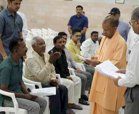 CM Adityanath holds 'Janata Darshan', addresses grievances of over 60 residents  