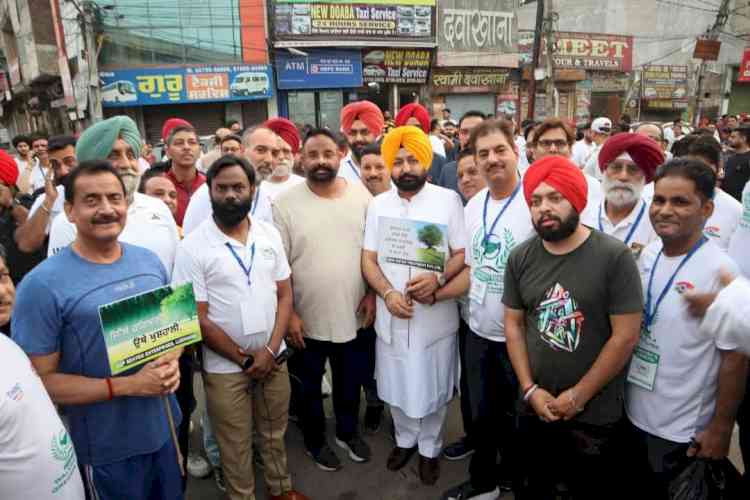 Minister Mundian flags off ‘Walkathon’ to champion environmental conservation
