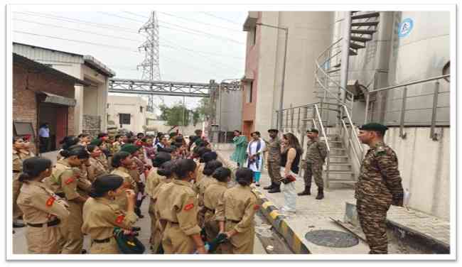 3 Punjab Girls Cadets Battalion National Cadet Corps Visit Verka Milk Plant
