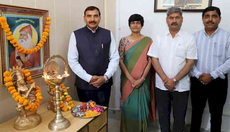 किसी भी संस्थान का हृदय होते हैं पुस्तकालयः वीसी प्रो. नरसी राम बिश्नोई
