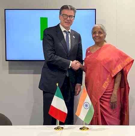 India, Italy explore ways to strengthen economic ties at ADB meet