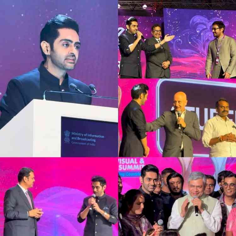Karan Singh Chhabra Hosts Waves Create in India Challenge Awards – at Waves Summit 2025
