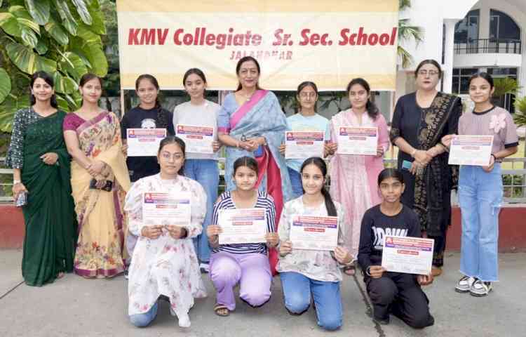 KMV Collegiate Sr. Sec. School Fosters Creativity with Writing Competition