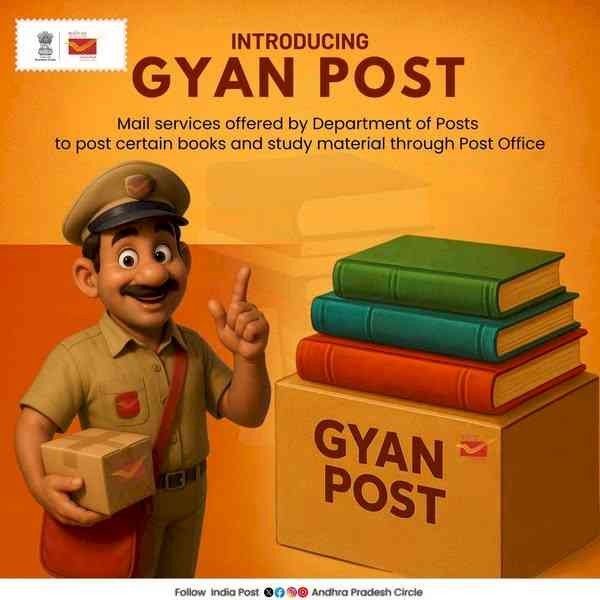 India Post Launches 'Gyan Post' Service