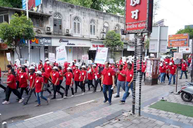 Awareness rally by the blood bank of Sahyadri Hospitals on World Thalassemia Day