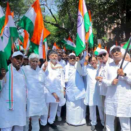 Amid Indo-Pak tensions, Cong launches countrywide ‘Jai Hind Yatra’ to honour bravery of armed forces