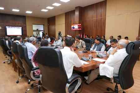 Gujarat CM Patel chairs high-level security review amid India-Pakistan tensions