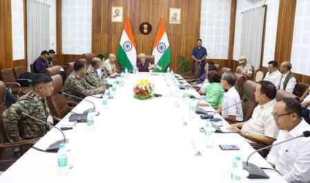 Manipur Guv chairs all party meeting to express support for armed forces 