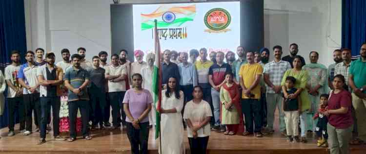 CU Punjab inspires youth with the spirit of national unity, patriotism, and nation-building through the message of ‘Nation First’