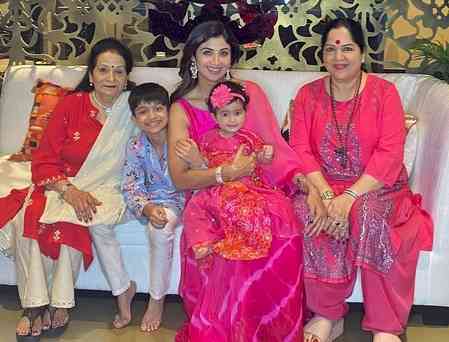 Shilpa Shetty says 'Happy Mother’s Day to mine and yours'
