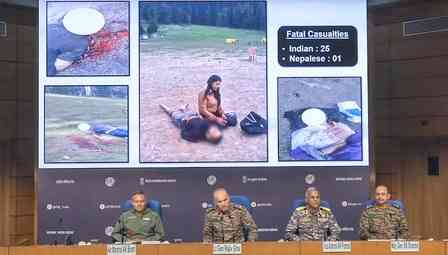 Armed Forces on 'Operation Sindoor': 100 terrorists across 9 locations eliminated