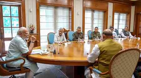 PM Modi chairs high-level meet with top ministers, NSA, CDS, tri-service chiefs