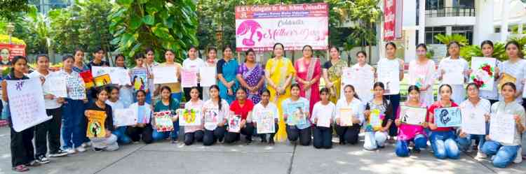KMV Collegiate Sr. Sec. School celebrates Mother's Day with heartfelt student creations 