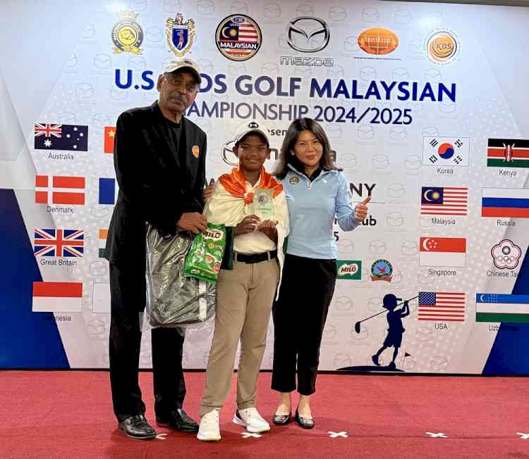 Greenwood High International School Student bags Championship Trophy at U.S. Kids Golf -Malaysian Championship-2025
