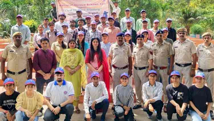 एमडीयू में सिविल डिफेंस प्रशिक्षण कार्यक्रम आयोजित