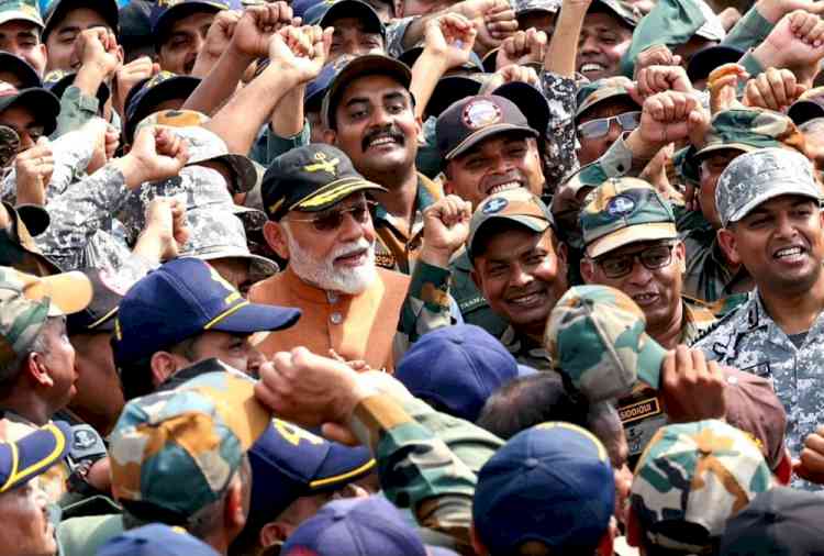 PM Modi visits AFS Adampur to meet brave air warriors and soldiers