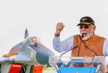 I came for 'darshan' of heroes: PM Modi salutes Indian armed forces